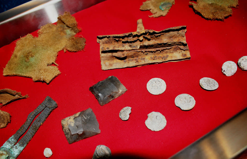 Various small metal objects